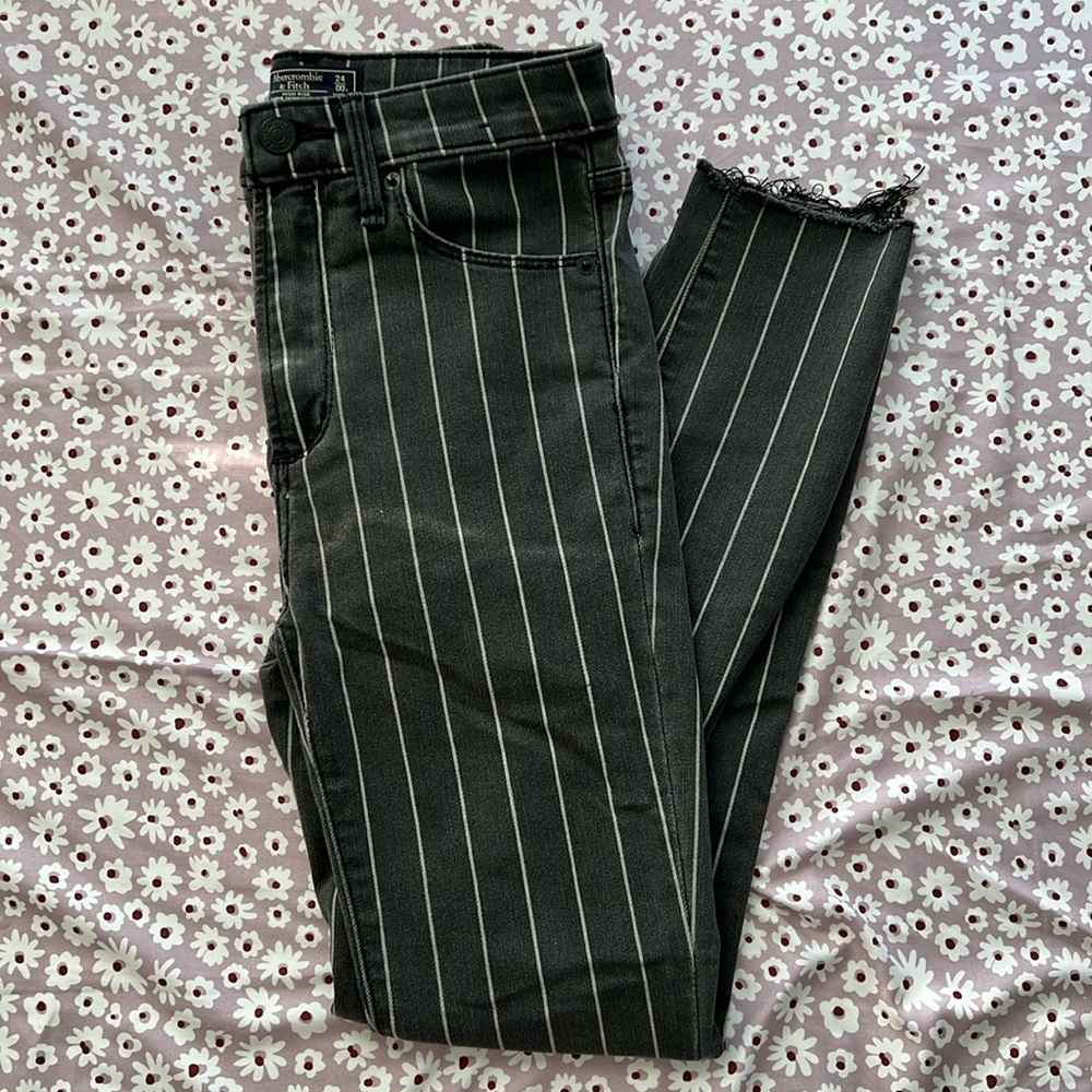 High rise super skinny ankle jeans size 00/24 short